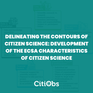 Delineating the contours of citizen science: Development of the ECSA characteristics of citizen science